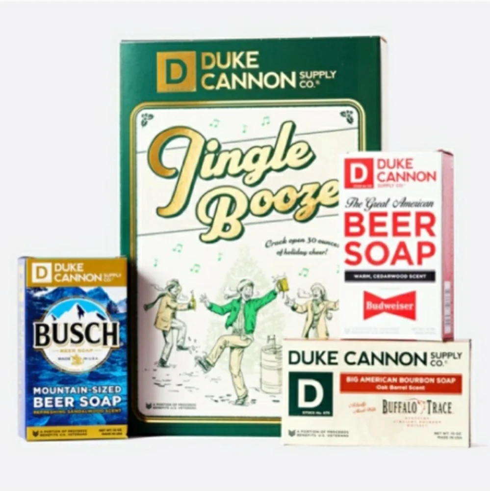 Duke Cannon Supply Co. Jingle Booze Gift Set.NEW!